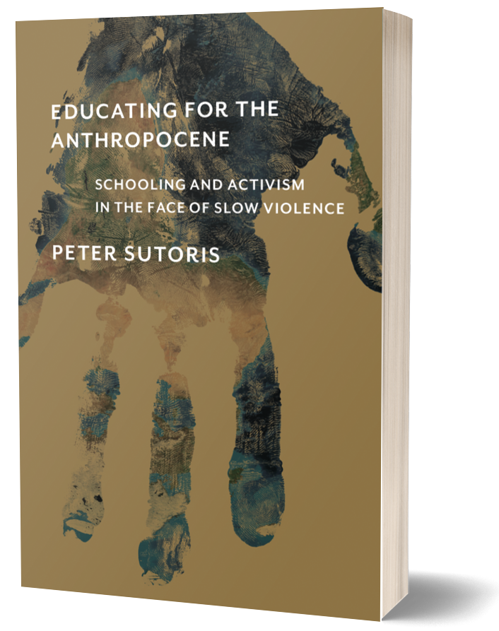 Educating for the Anthropocene book cover